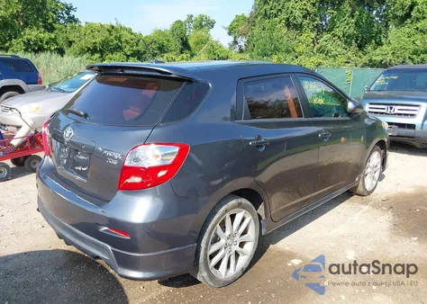 2009 Toyota Matrix Xrs z USA, uszkodzony, nr VIN 2T1GE40E19C005116